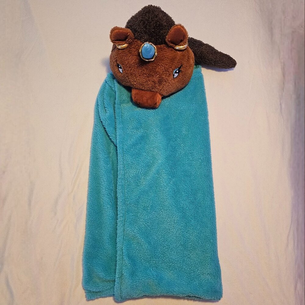 Children's Hooded Unicorn Blanket